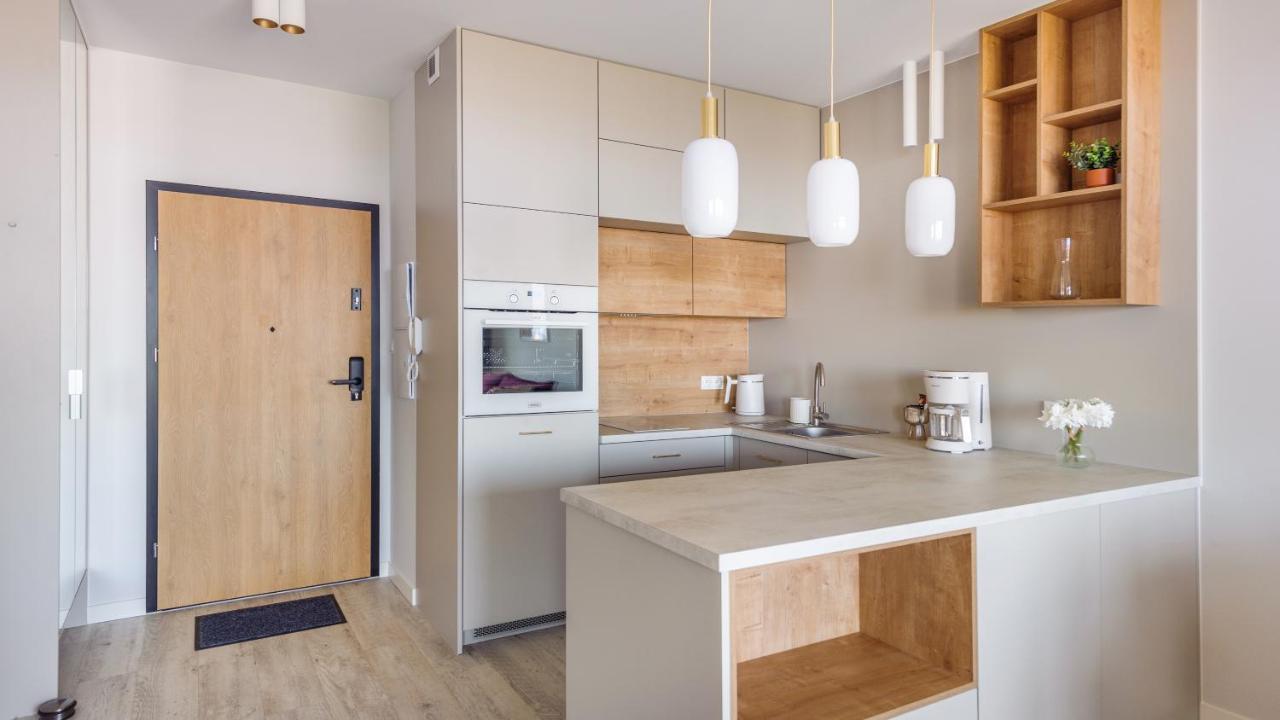 Apartamenty Sun & Snow Modern Tower Gdynia Exteriör bild